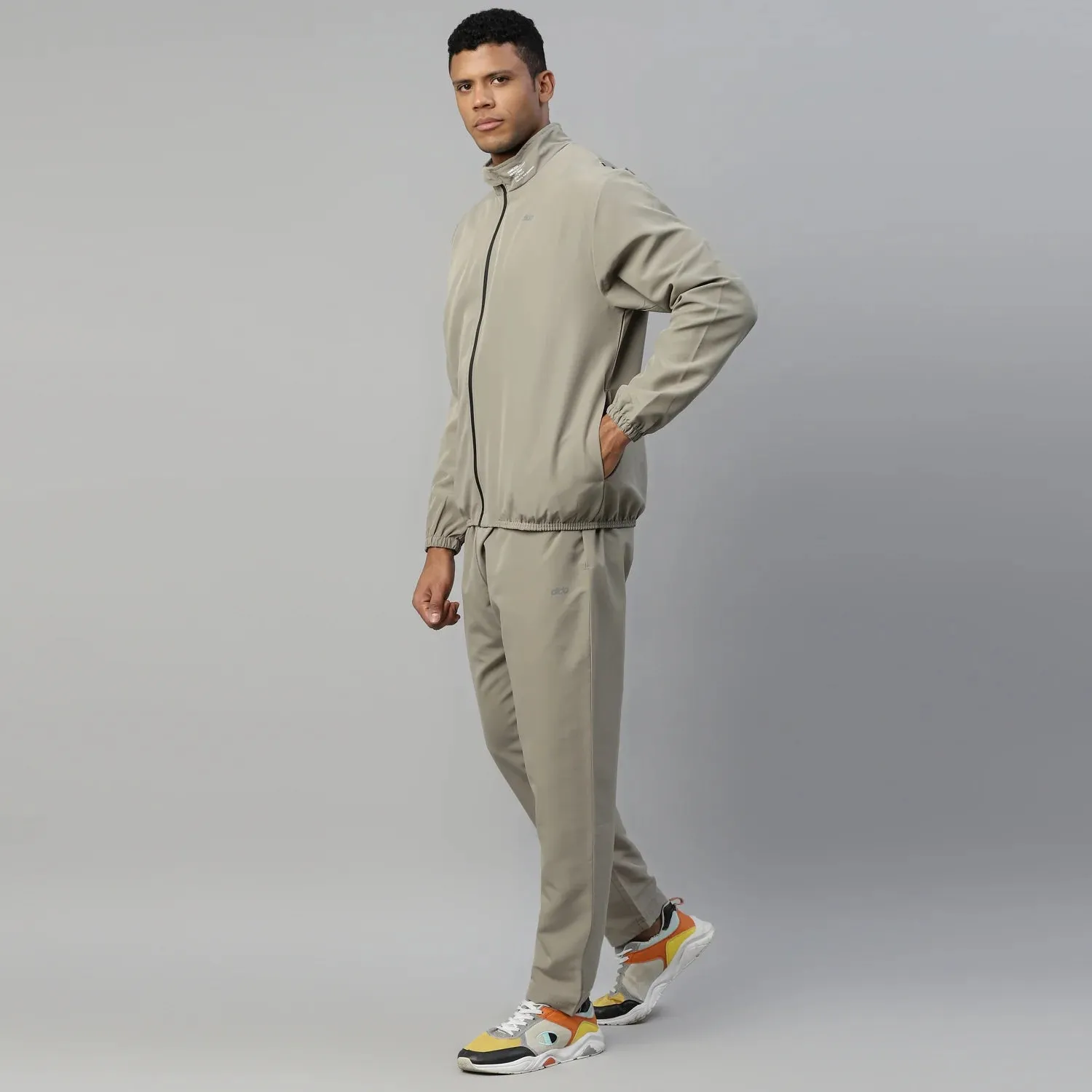 Regular Fit Sporty Track Suit - Men