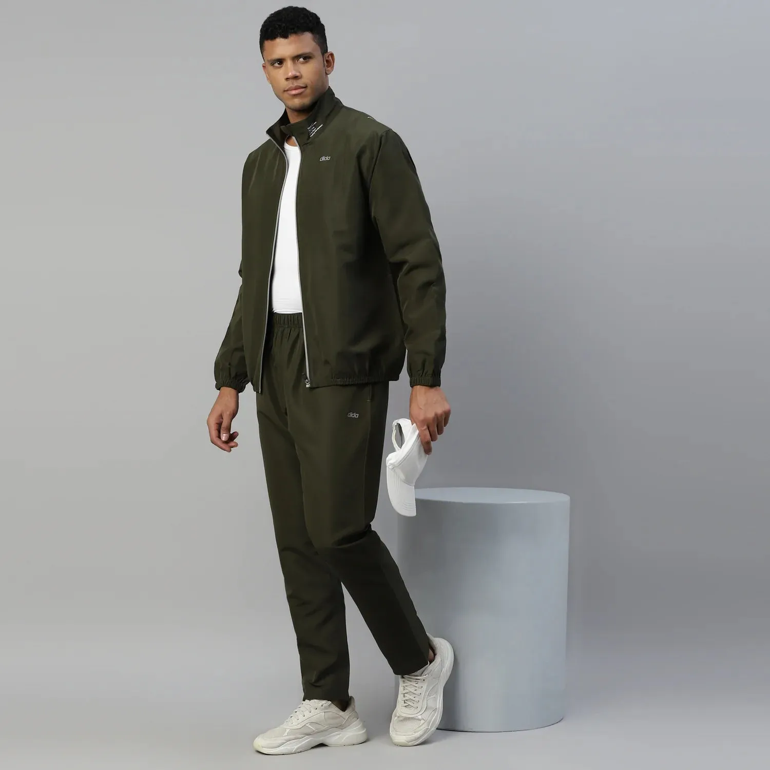 Regular Fit Sporty Track Suit - Men