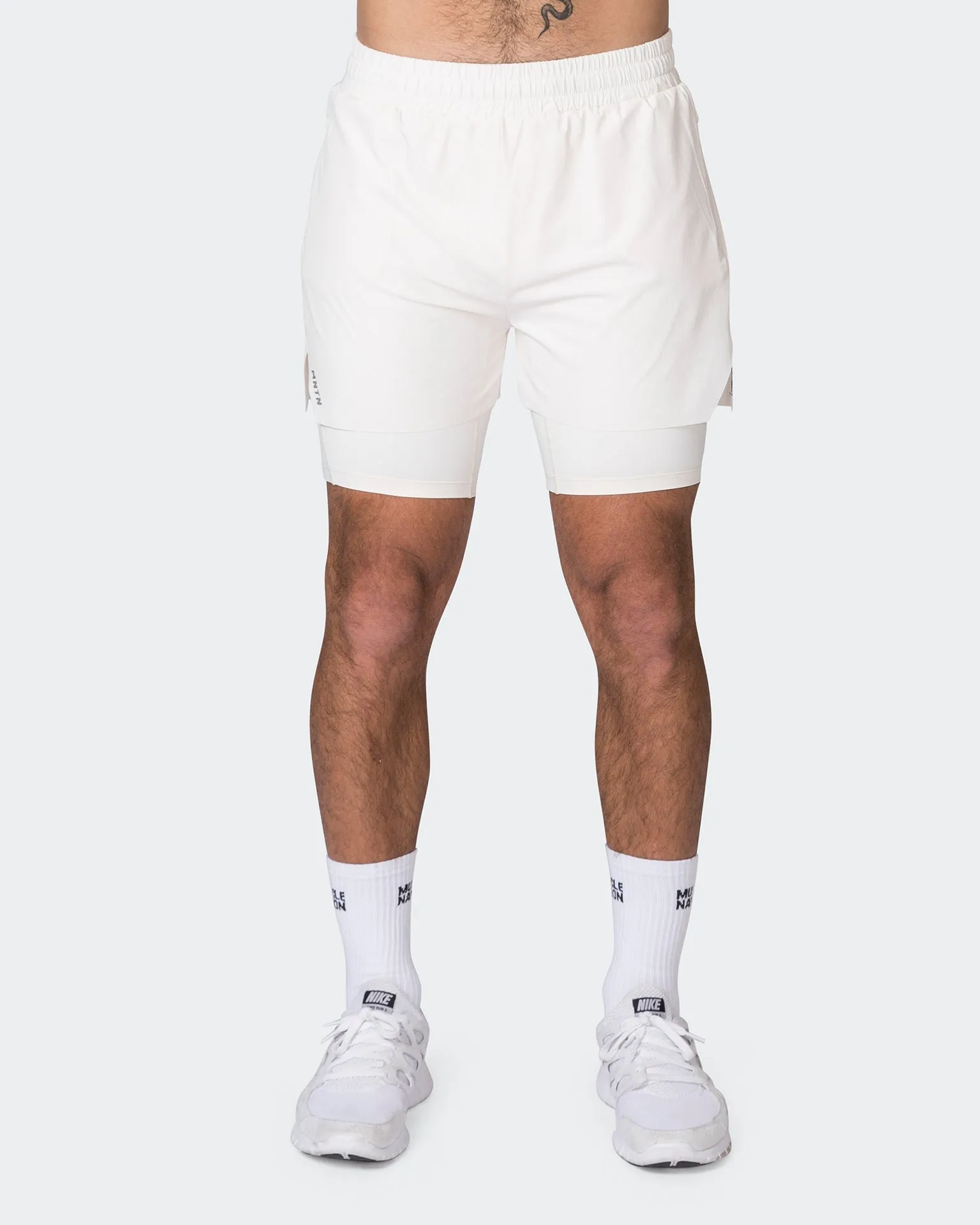 Replay 3" Shorts - Travertine
