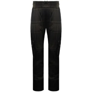 Represent Military Mens Brown Check Track Pants