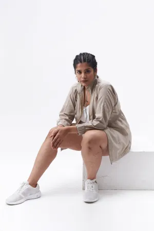 Resist Windbreaker: Beige