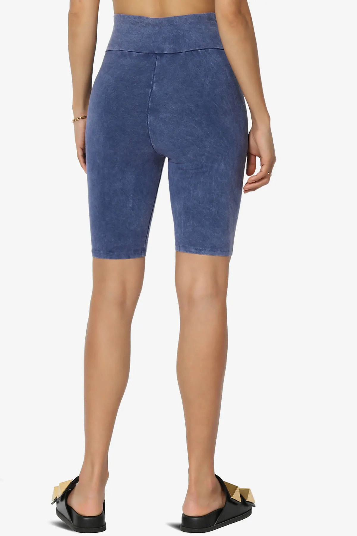 Resort Mineral Wash High Waisted Biker Shorts