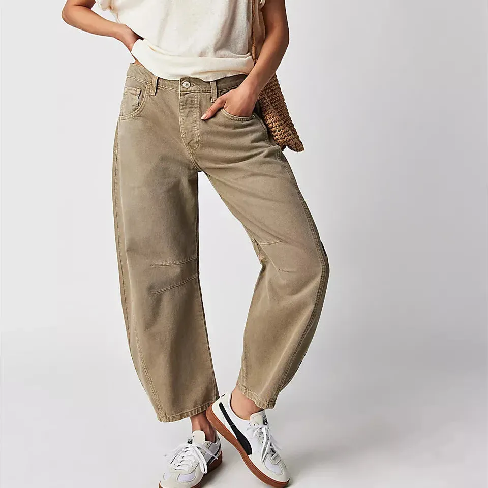 Retro women's jeans - casual cut