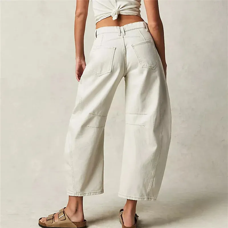Retro women's jeans - casual cut