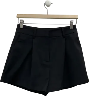 River Island Black High Waisted Shorts UK 6