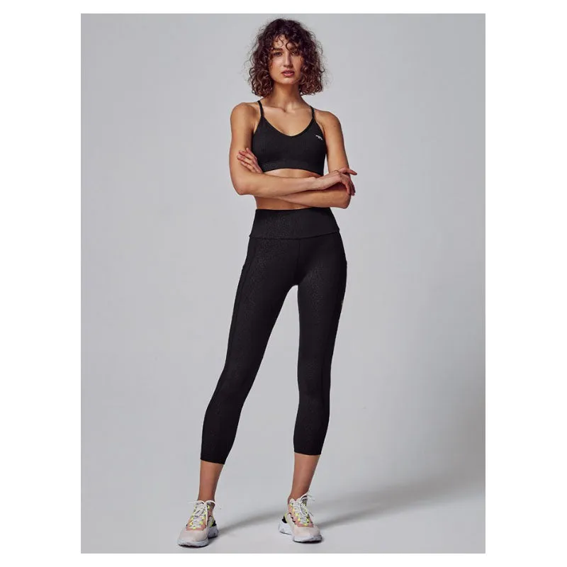 Running Bare Ab Waisted All Star 7/8 Tights