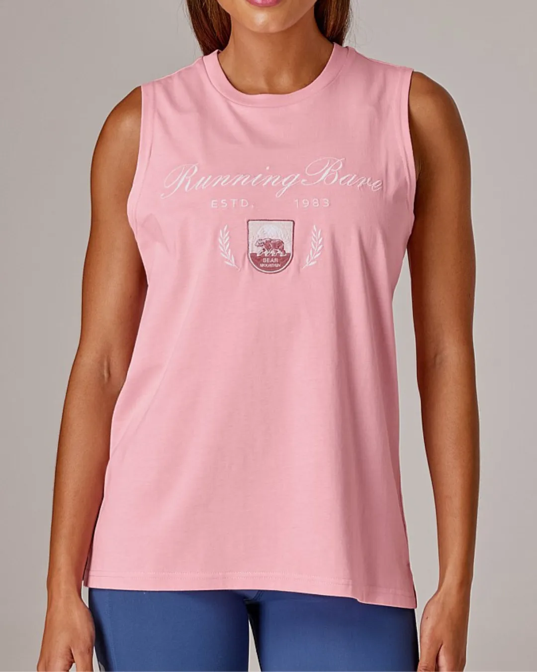 Running Bare Totem 5.0 Muscle Tank | Happy Soda | Final Sale