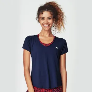 RUNNING BARE WOMENS ON YOUR MARKS TEE