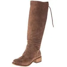 Rustic Lace Up Tall Boots