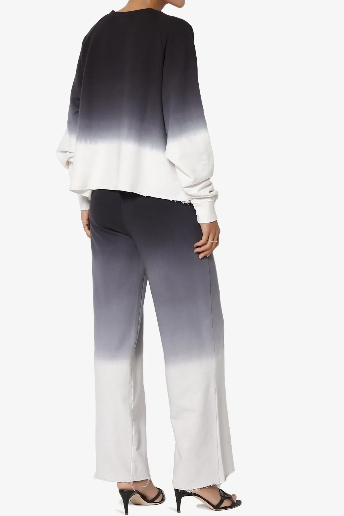 Sarge Dip Dye Raglan Sleeve Top & Lounge Pants SET