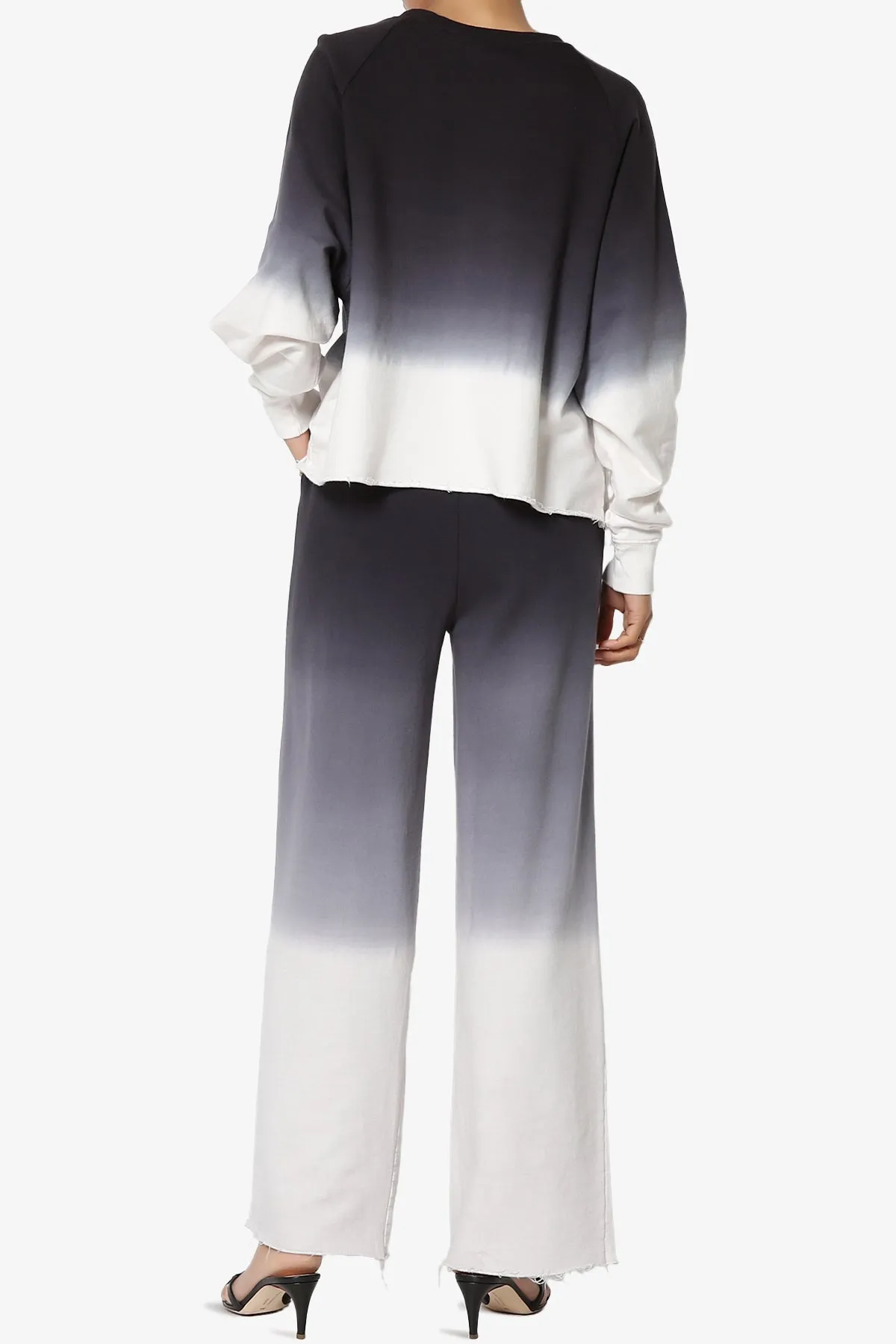 Sarge Dip Dye Raglan Sleeve Top & Lounge Pants SET