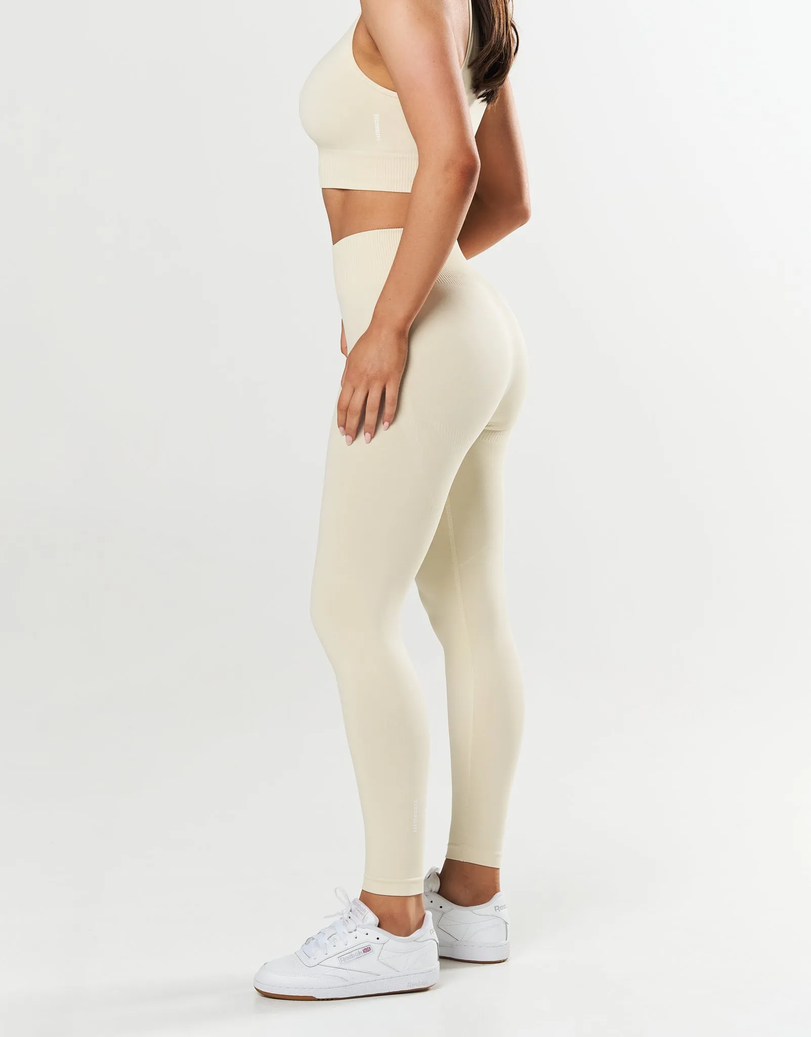 Seamless Full Length Tights - Butter
