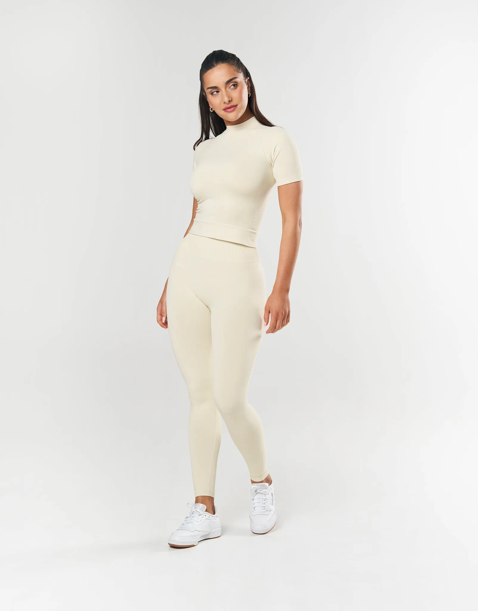 Seamless Full Length Tights - Butter