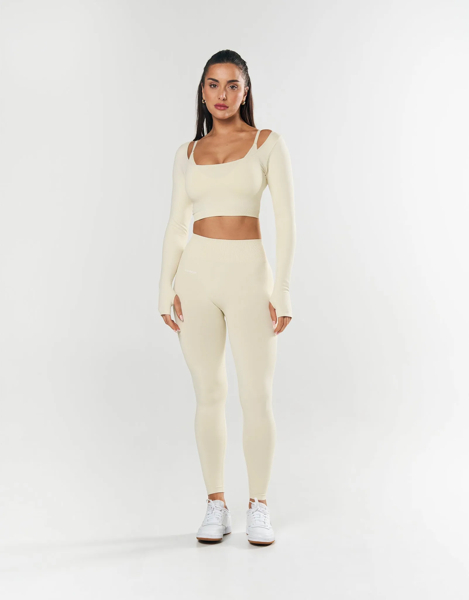 Seamless Full Length Tights - Butter