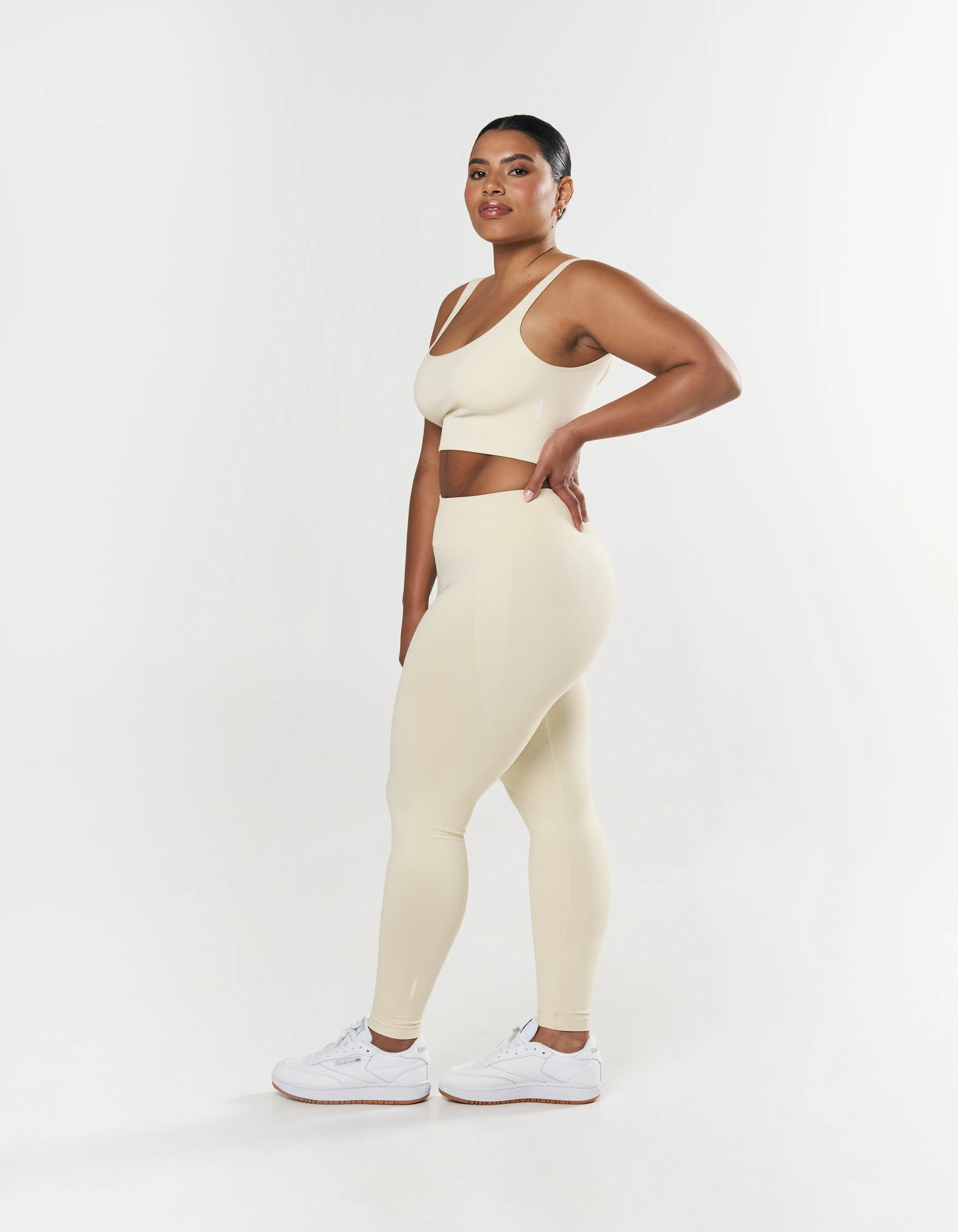 Seamless Full Length Tights - Butter