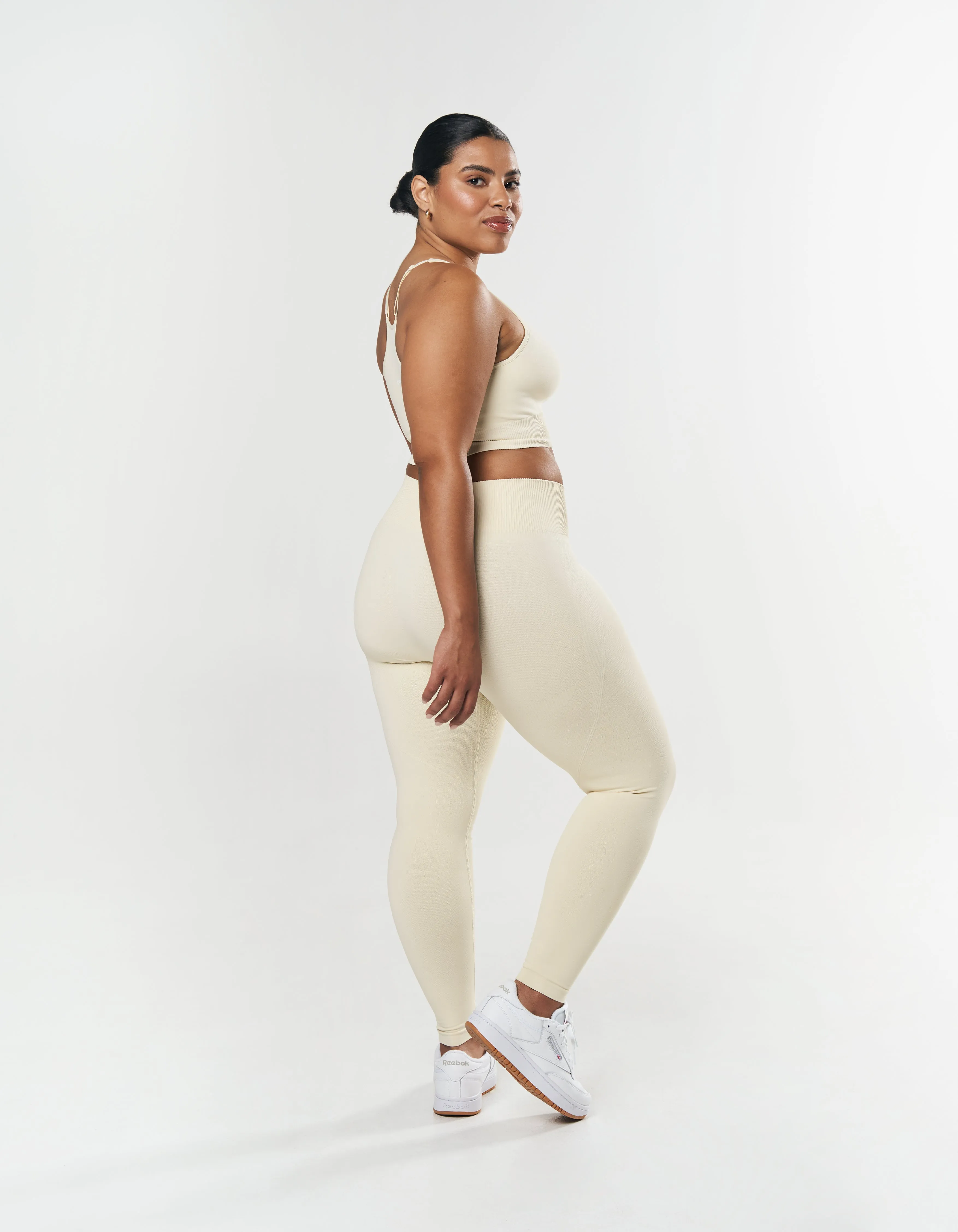 Seamless Full Length Tights - Butter