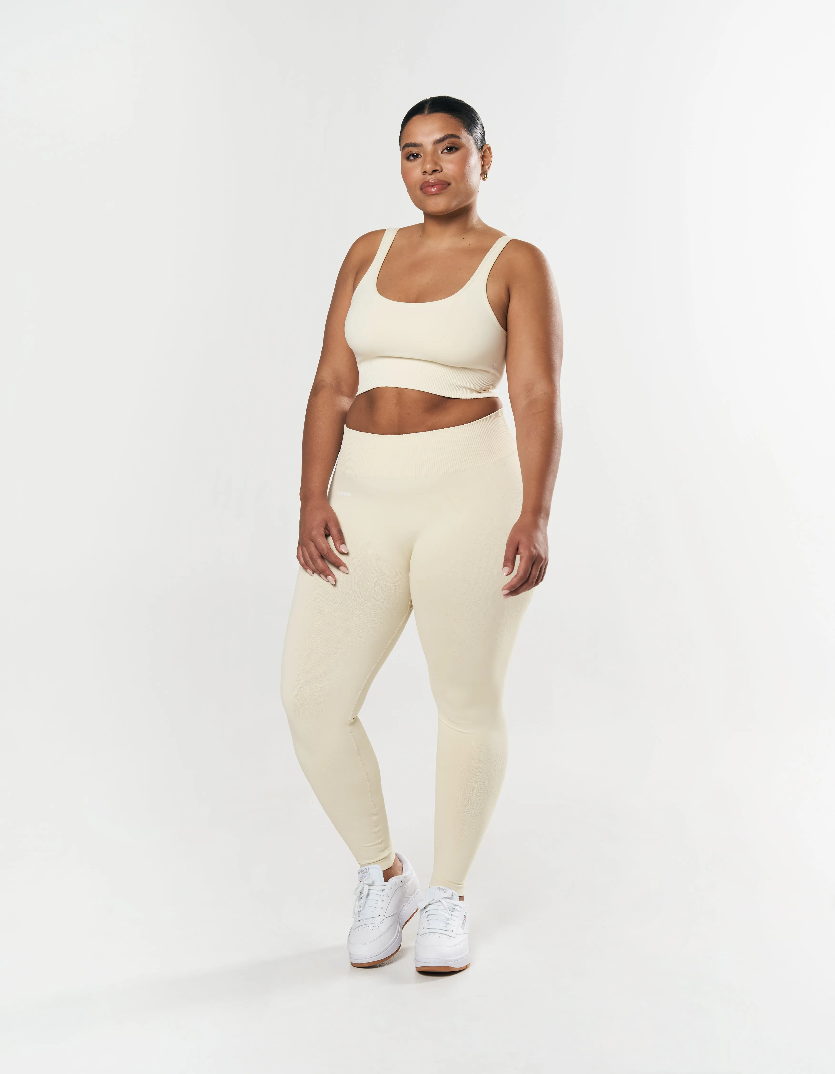Seamless Full Length Tights - Butter