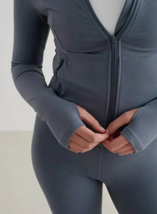 Sense Zip Jacket | Storm Blue