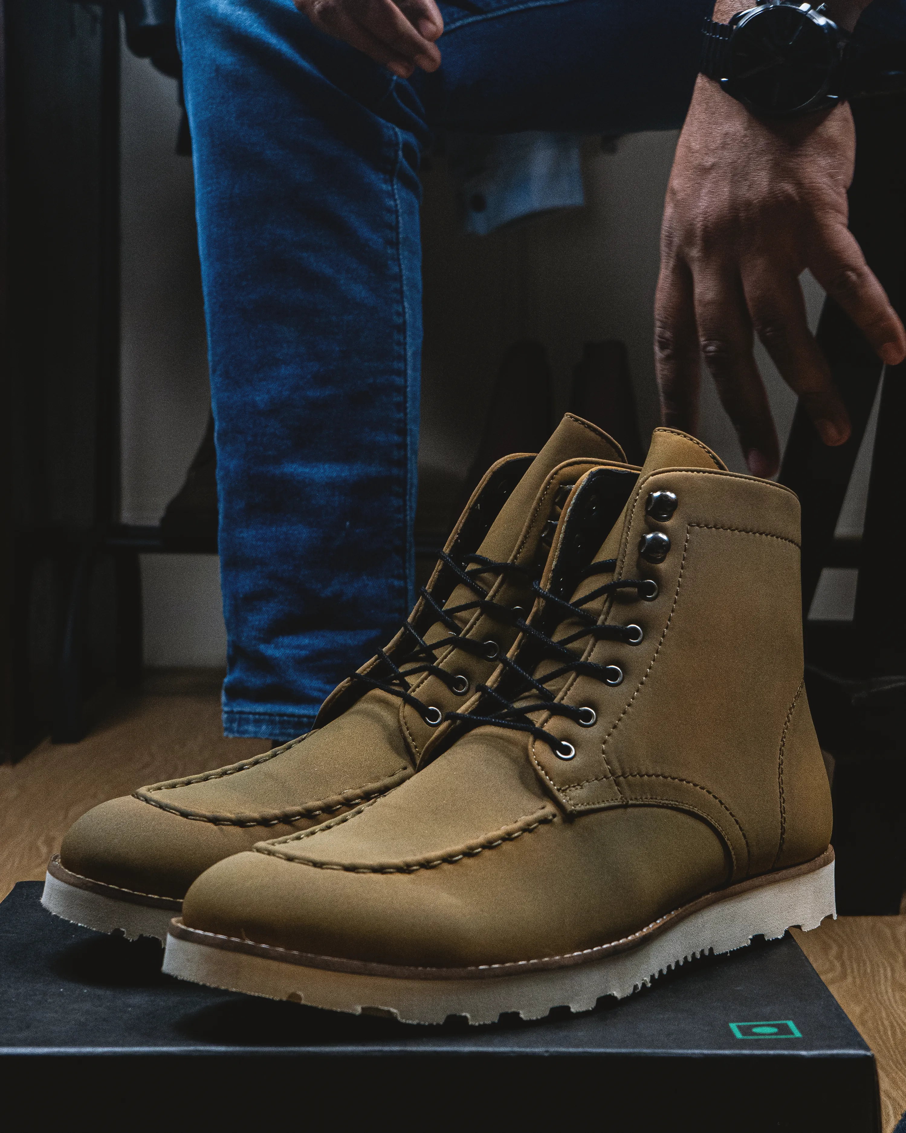 Sentinel Tan Boots