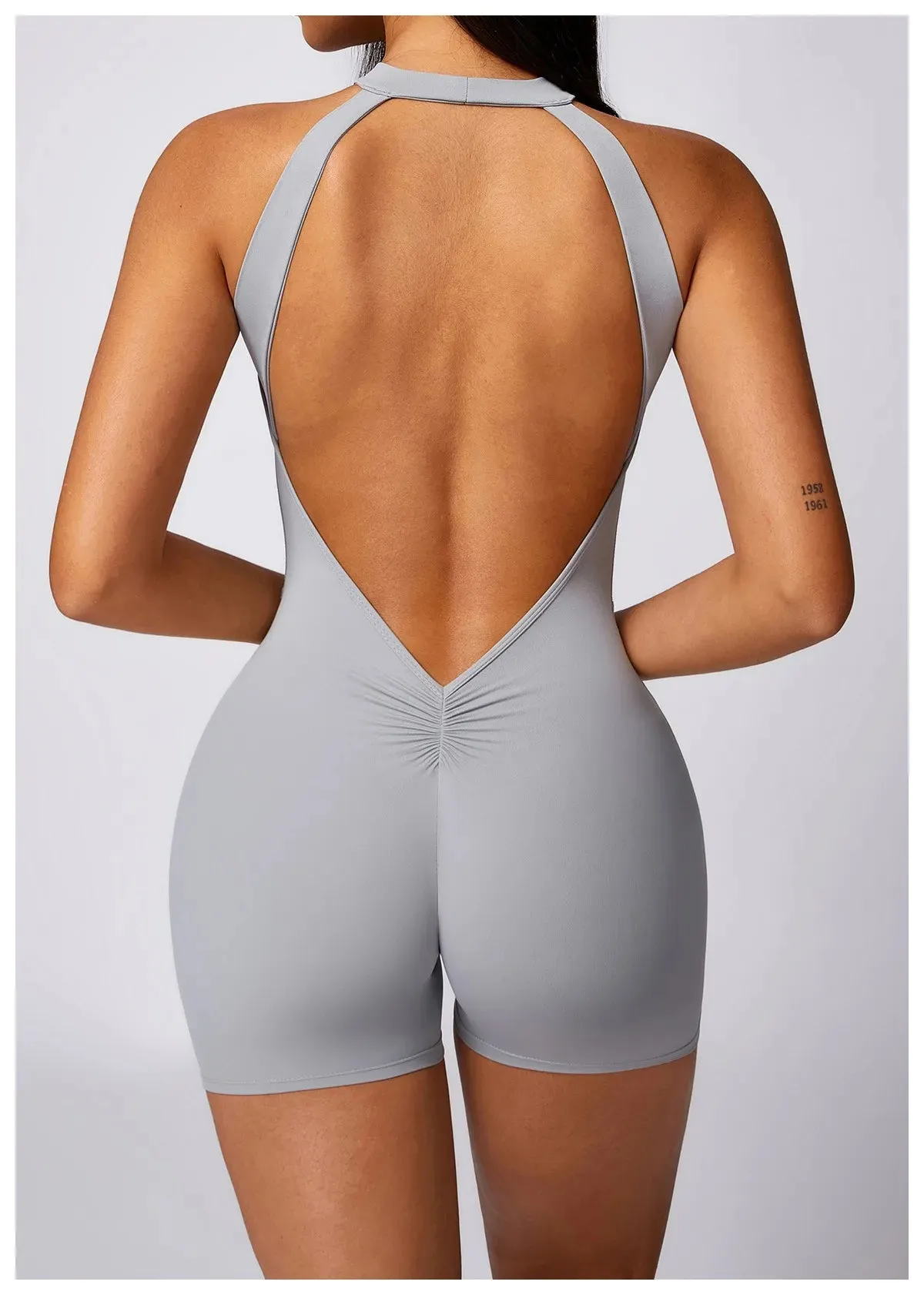Sexy Bodysuit Workout Rompers One Piece