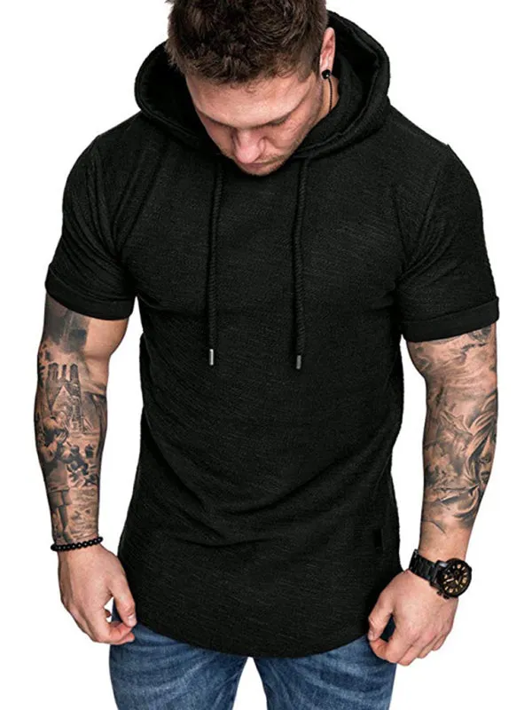 Short-Sleeve Sports Hoodie