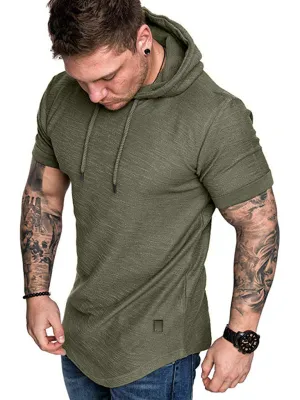 Short-Sleeve Sports Hoodie