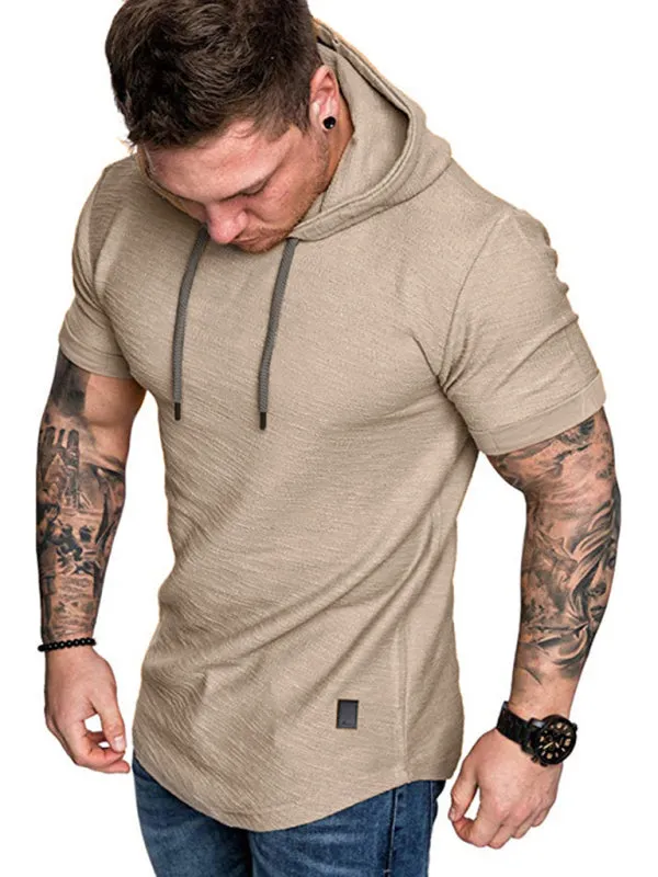 Short-Sleeve Sports Hoodie