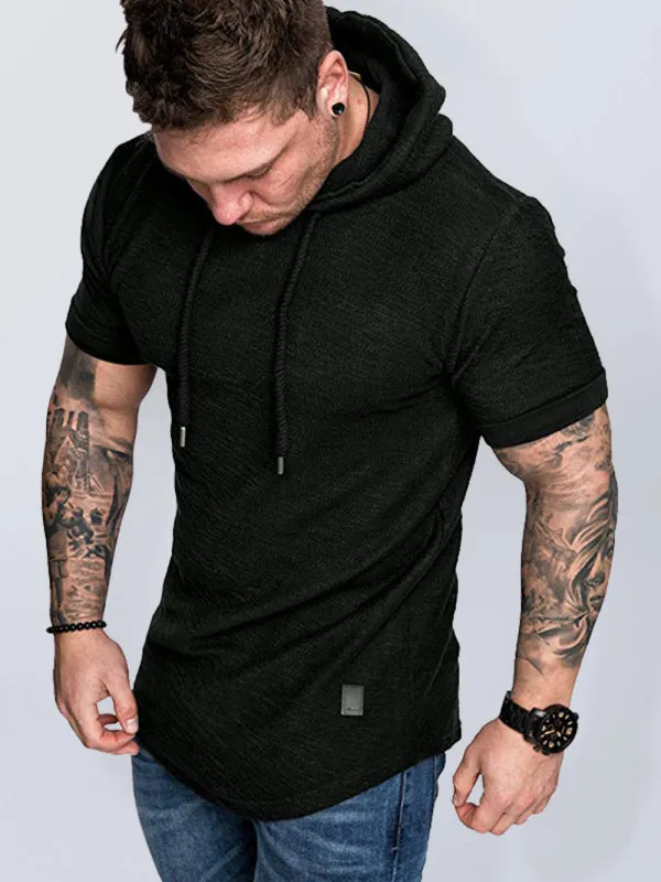 Short-Sleeve Sports Hoodie