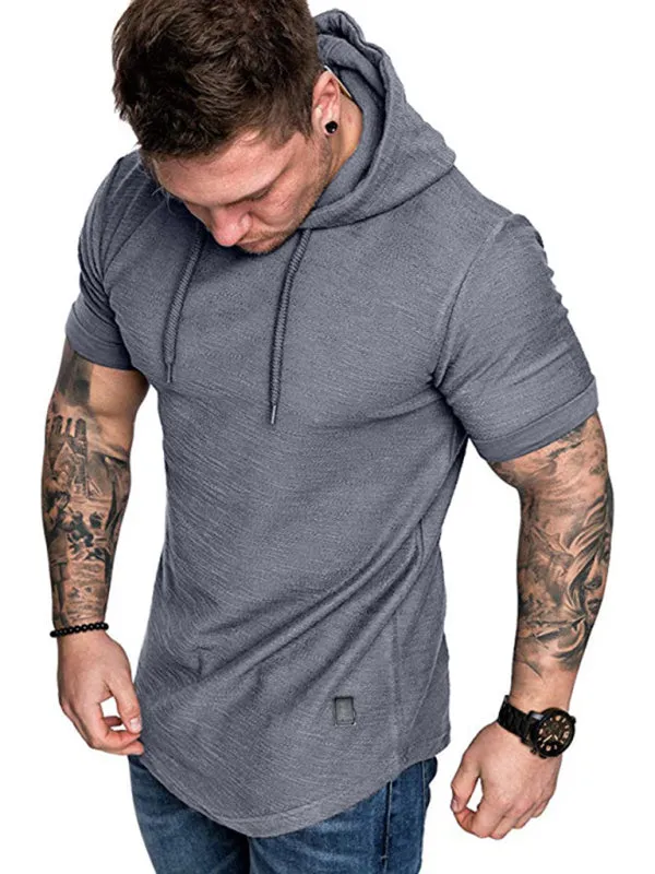 Short-Sleeve Sports Hoodie