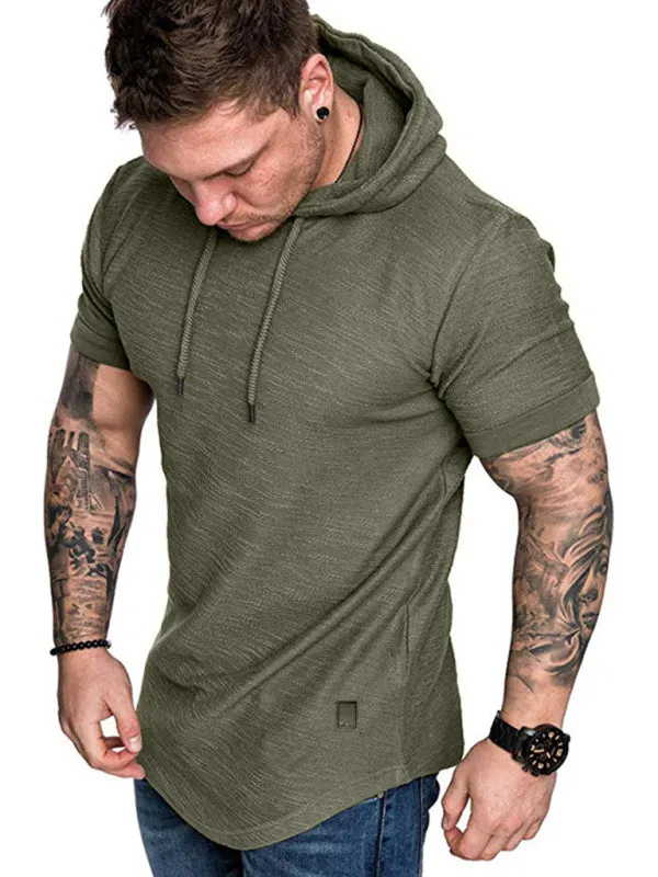 Short-Sleeve Sports Hoodie
