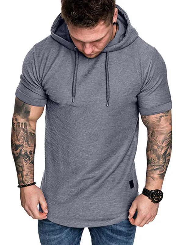 Short-Sleeve Sports Hoodie
