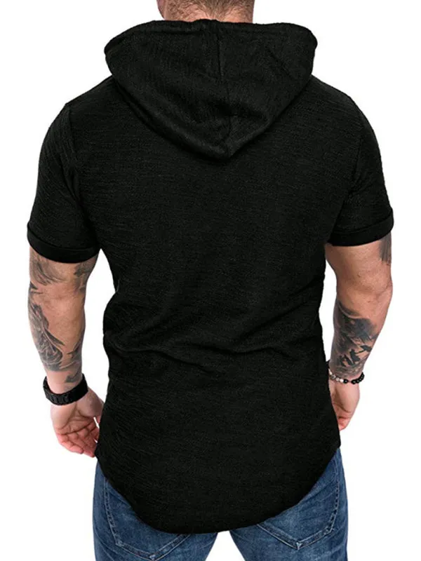 Short-Sleeve Sports Hoodie