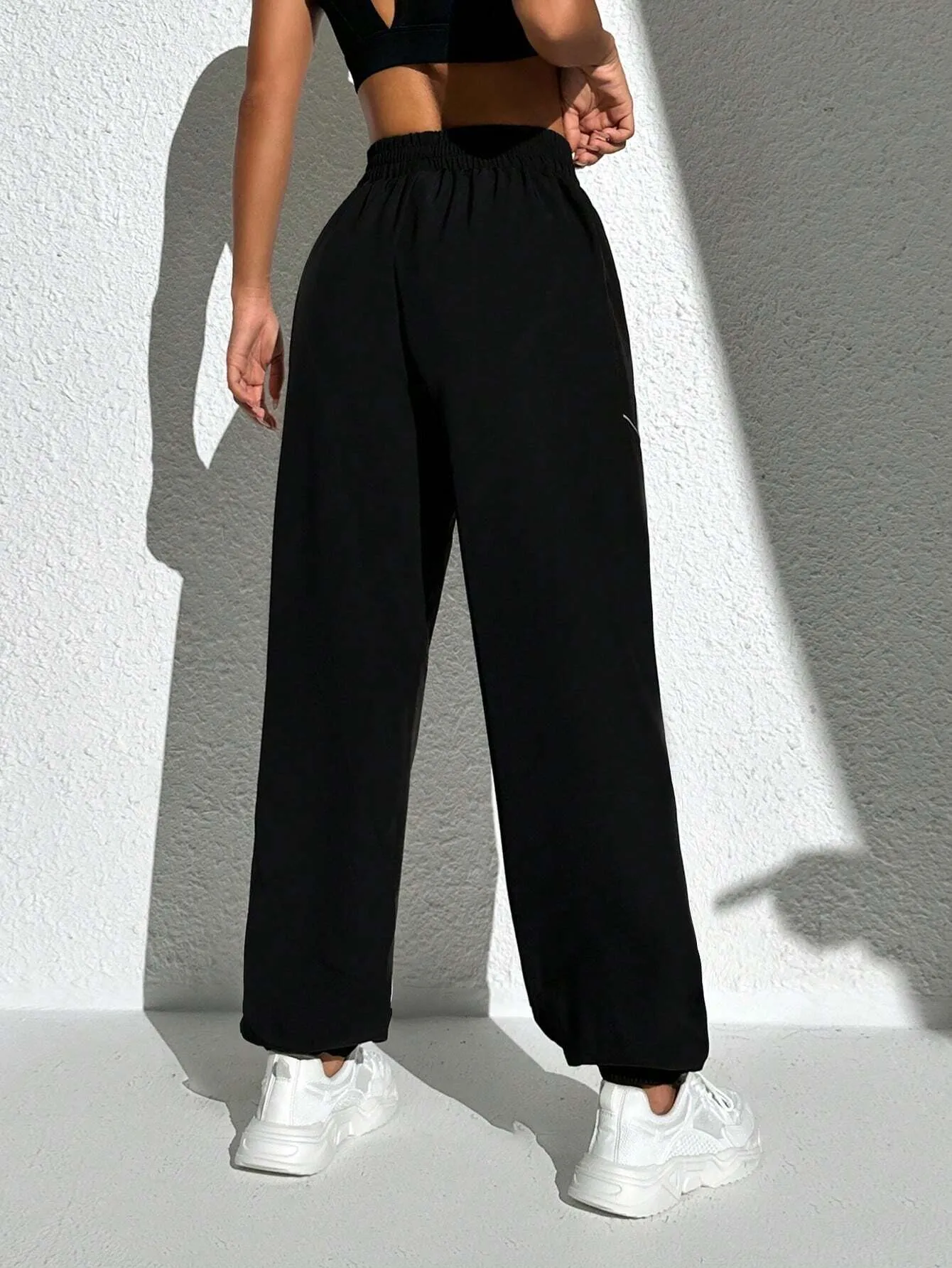 Side Striped Sports Pants