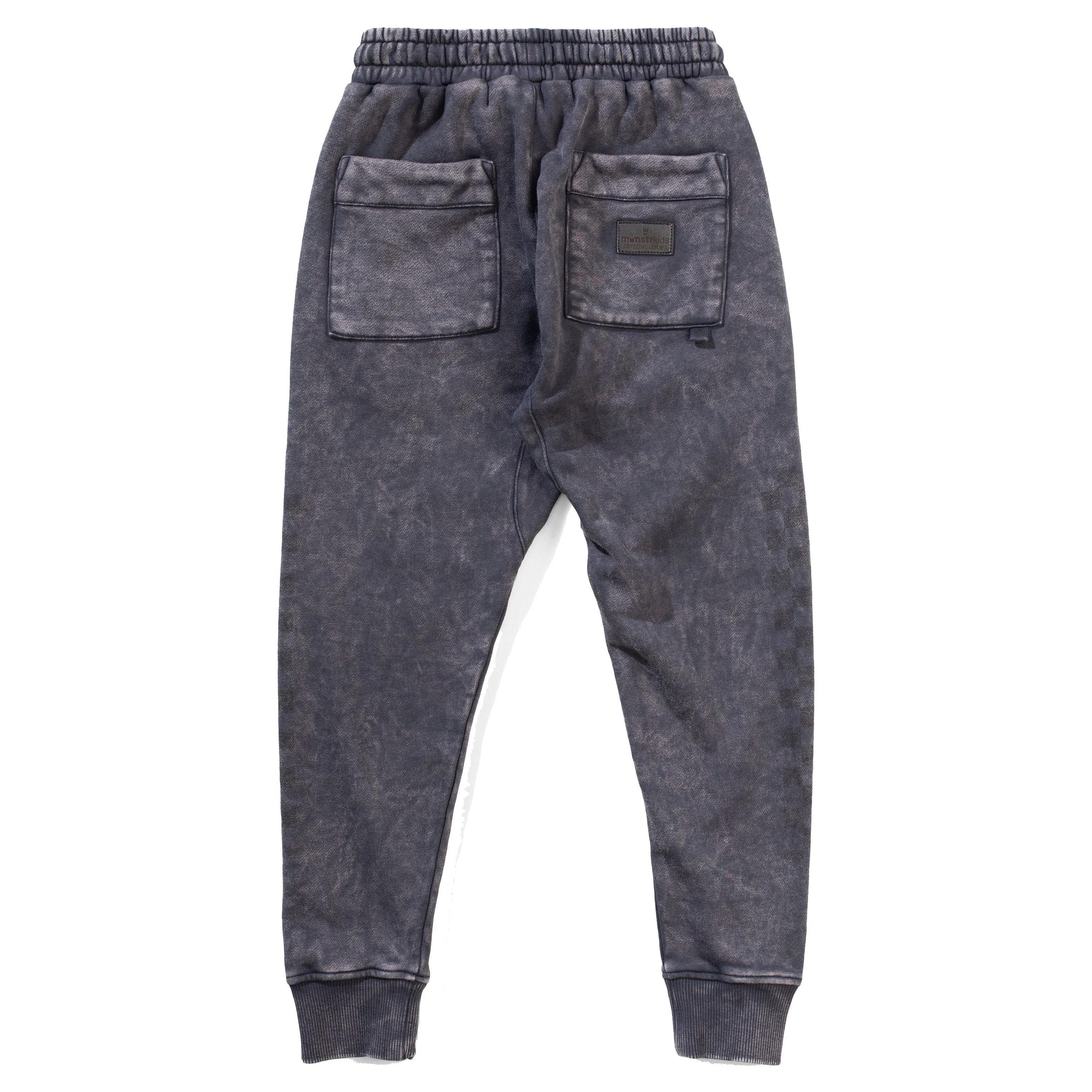 Sideflag Track Pant - Mineral Black