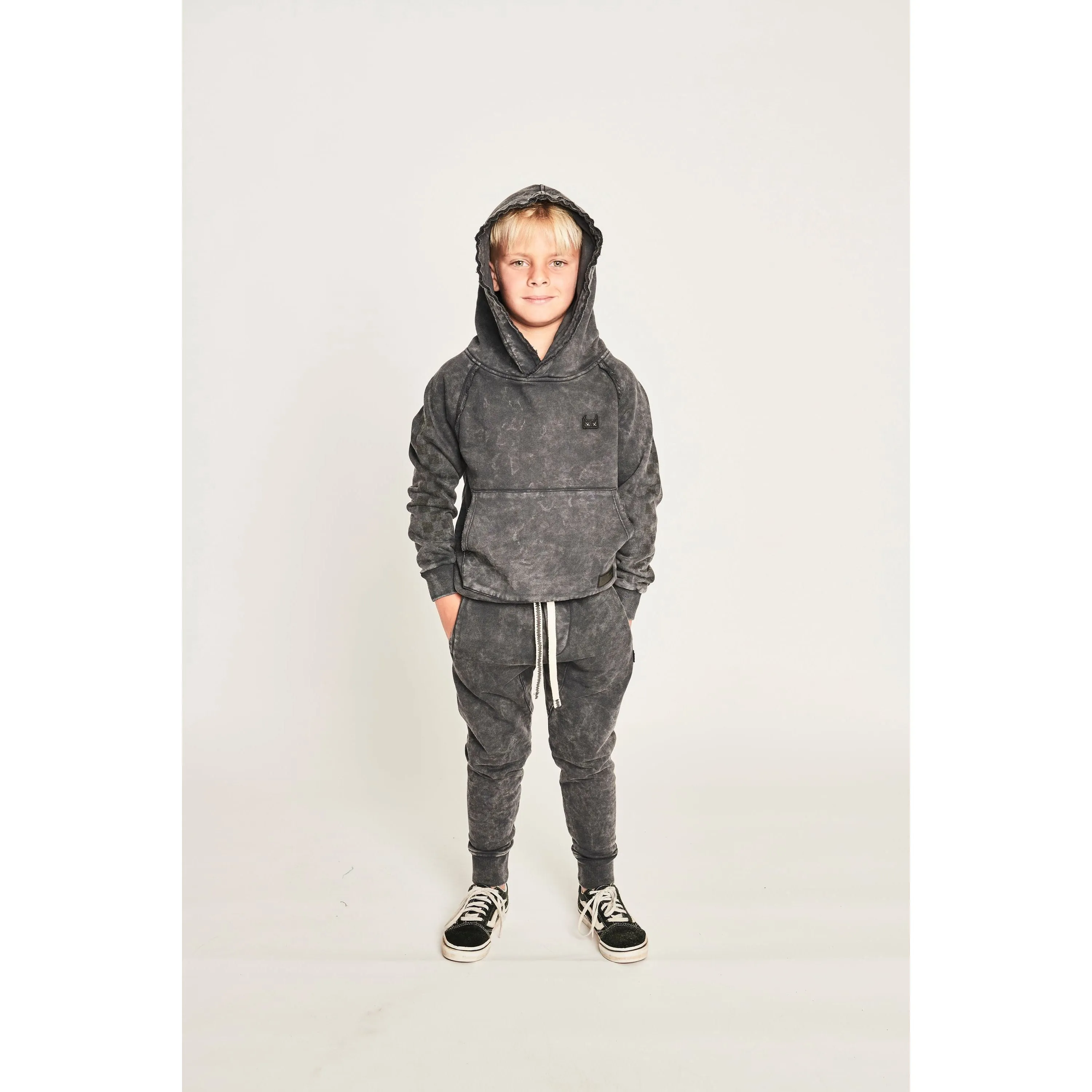 Sideflag Track Pant - Mineral Black