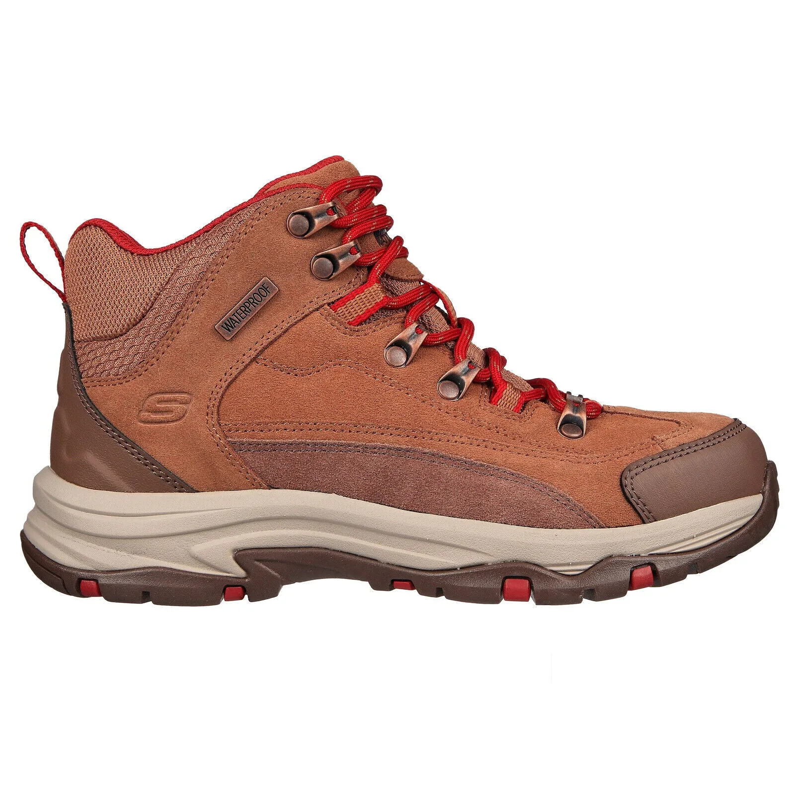 Skechers Trego Alpine Trail Brown Waterproof All Terrain Ankle Boots