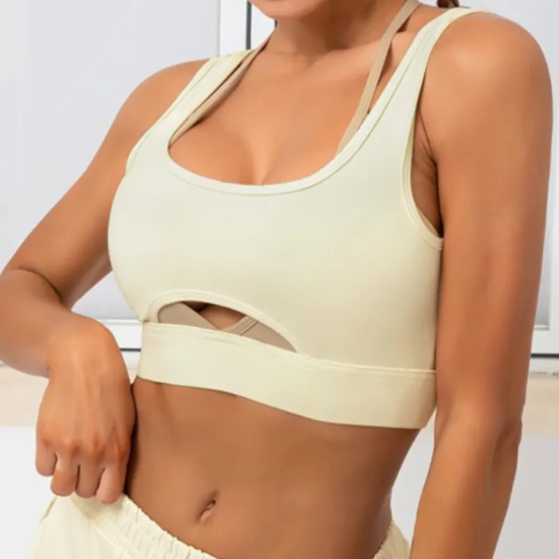 Sleeveless Layered Workout Top