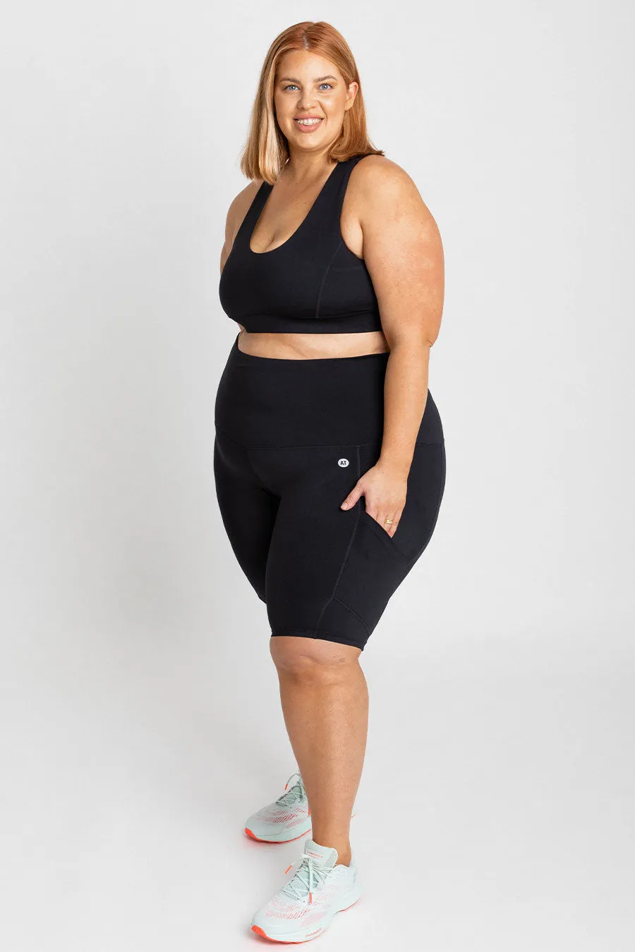 Smart Pocket Move Bike Short - Black