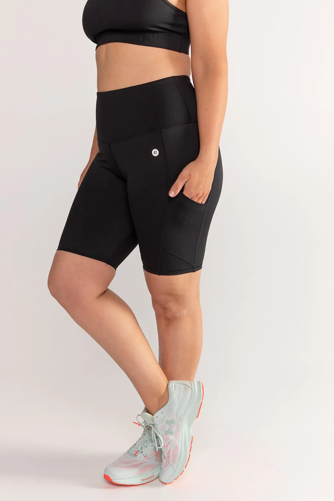 Smart Pocket Move Bike Short - Black
