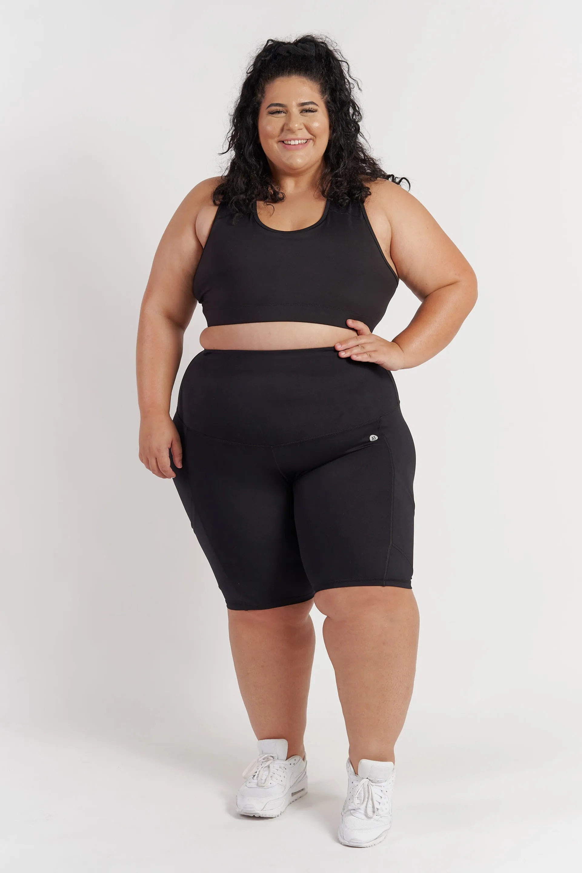 Smart Pocket Move Bike Short - Black