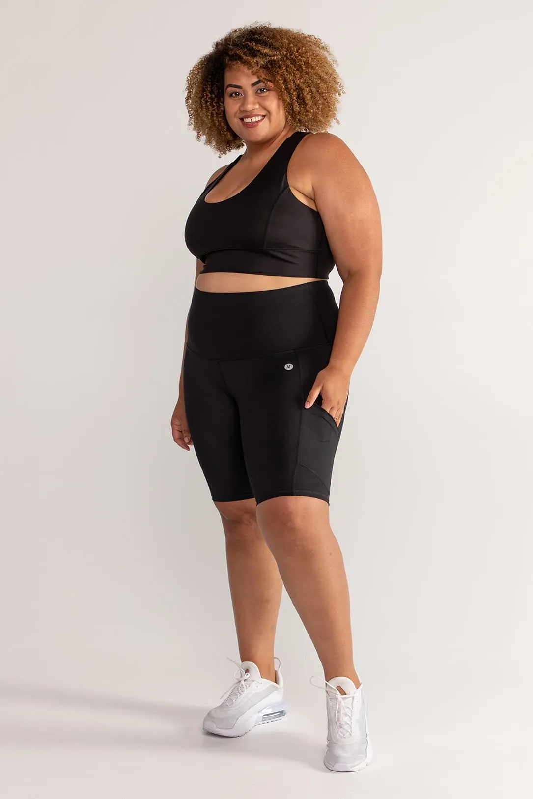 Smart Pocket Move Bike Short - Black