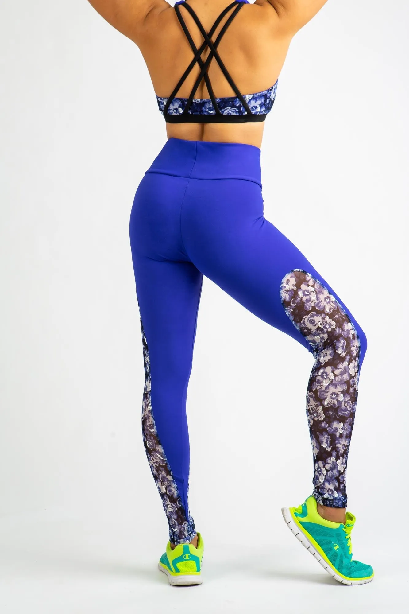 Snow Floral Leggings