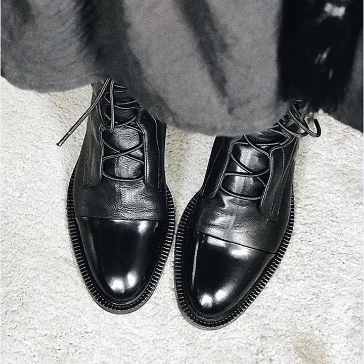 Sofia | Vintage Look Heel Boots