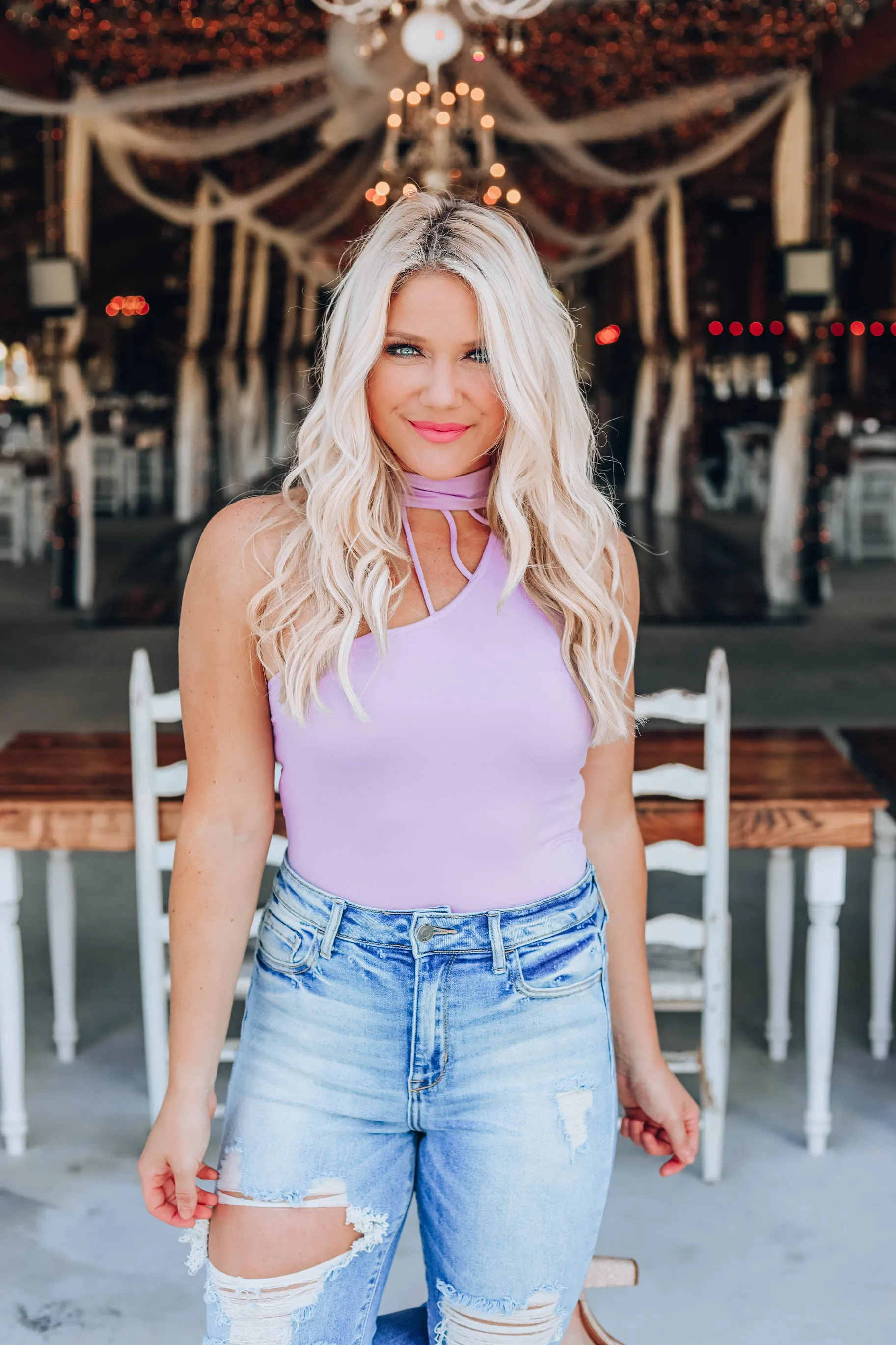 Soft And Sweet Bodysuit - Lavender