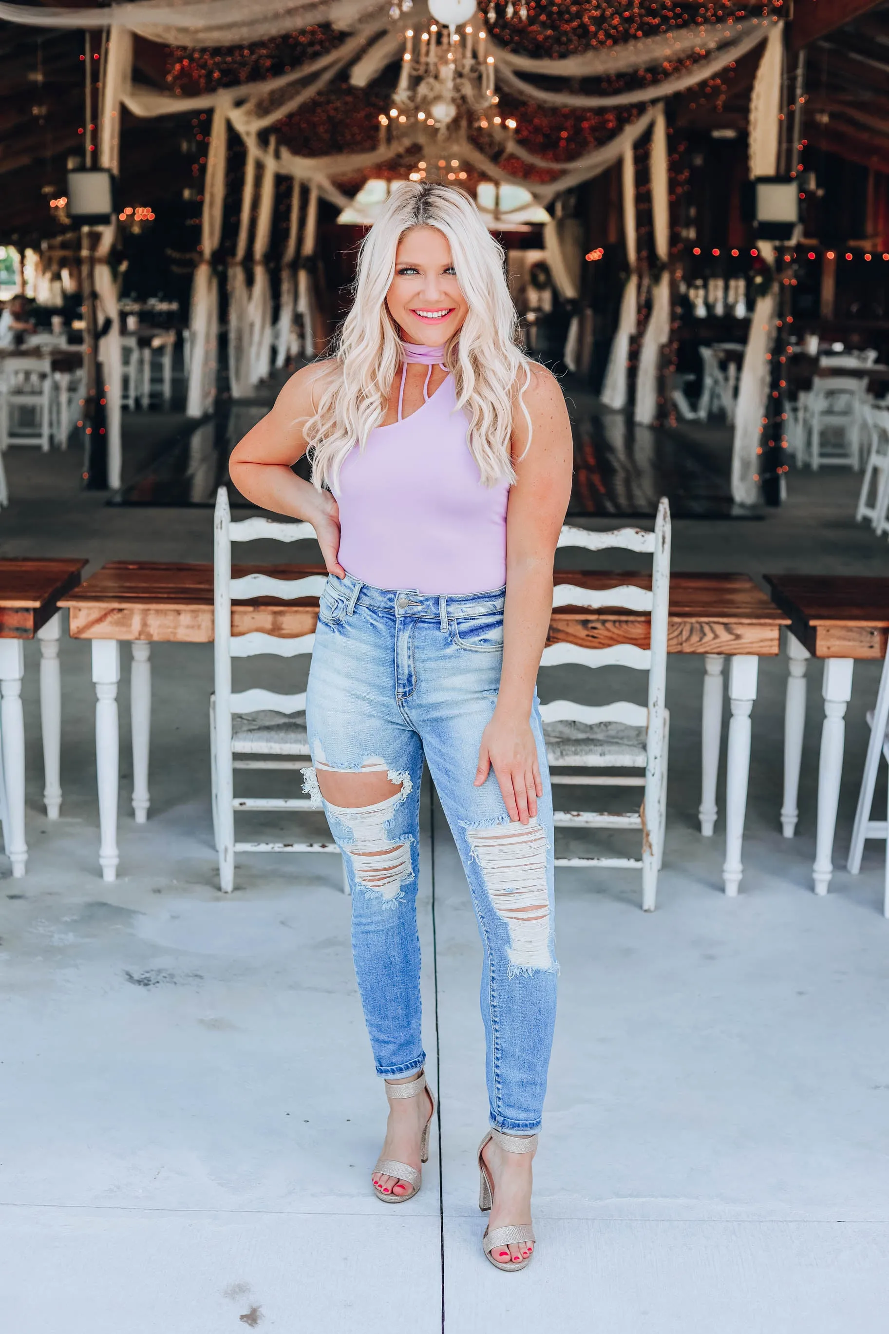 Soft And Sweet Bodysuit - Lavender