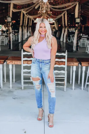 Soft And Sweet Bodysuit - Lavender