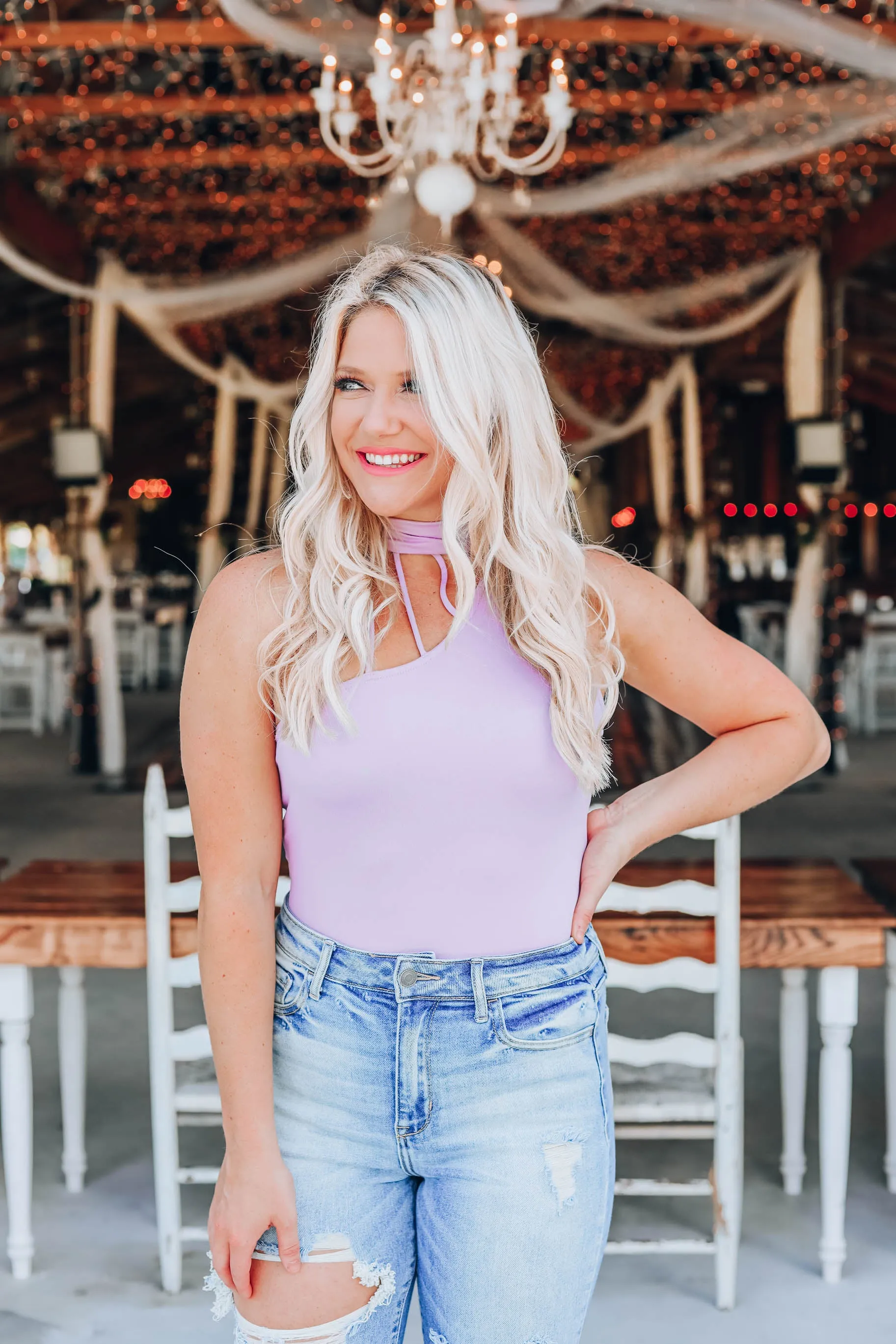 Soft And Sweet Bodysuit - Lavender
