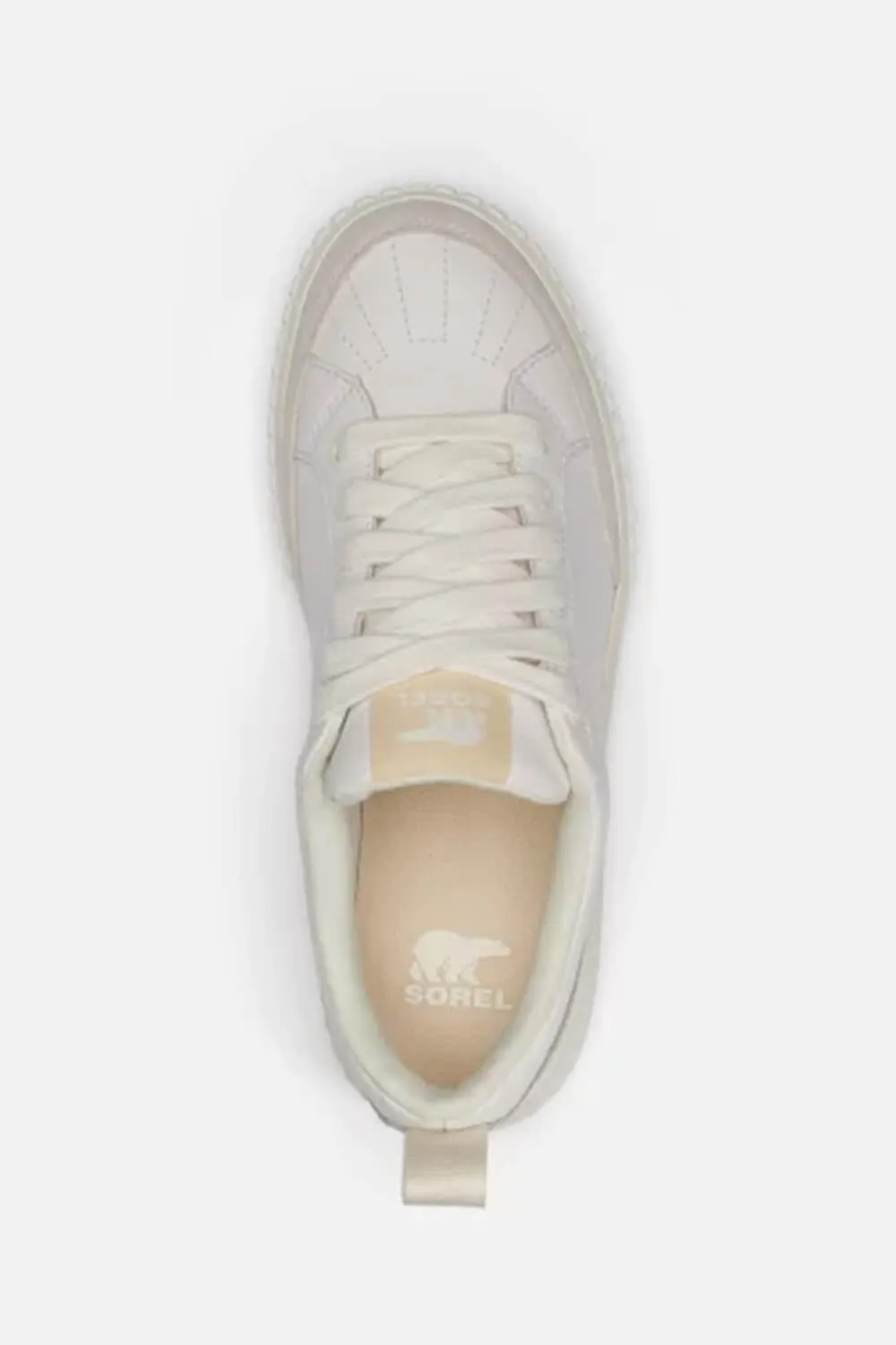 Sorel Out N About Ave Low Waterproof Sneakers for Women in Sea Salt/Bleached Ceramic | 2077991-125