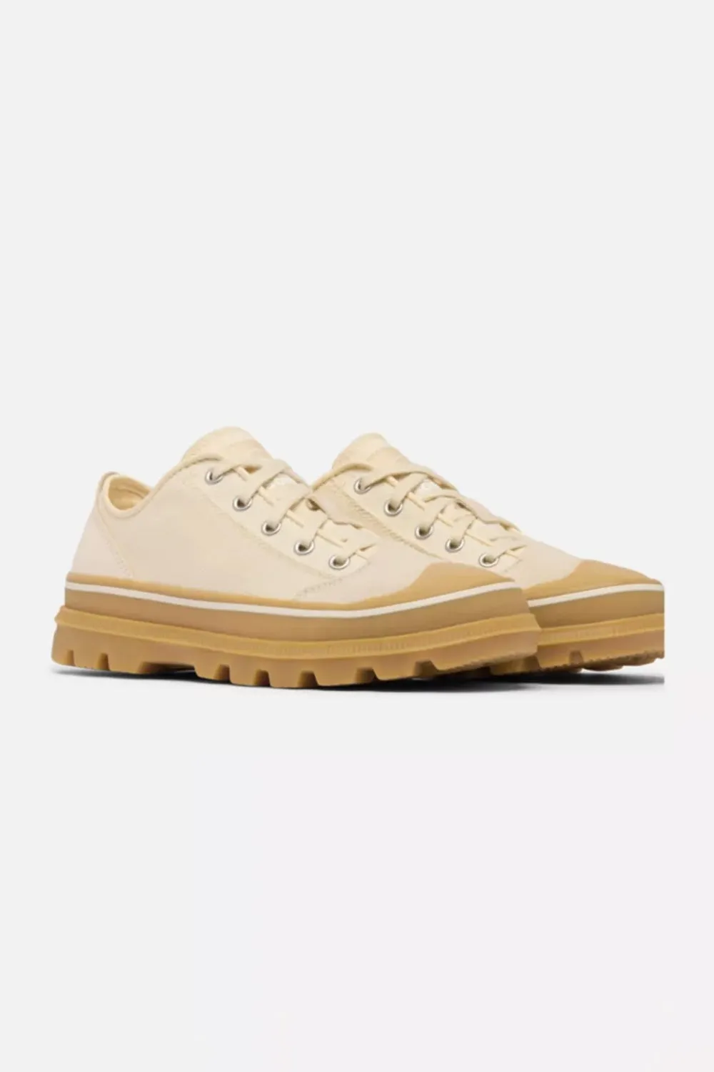 Sorel Scout N About Low Sneakers for Women in Chalk Gum | 2113251-191