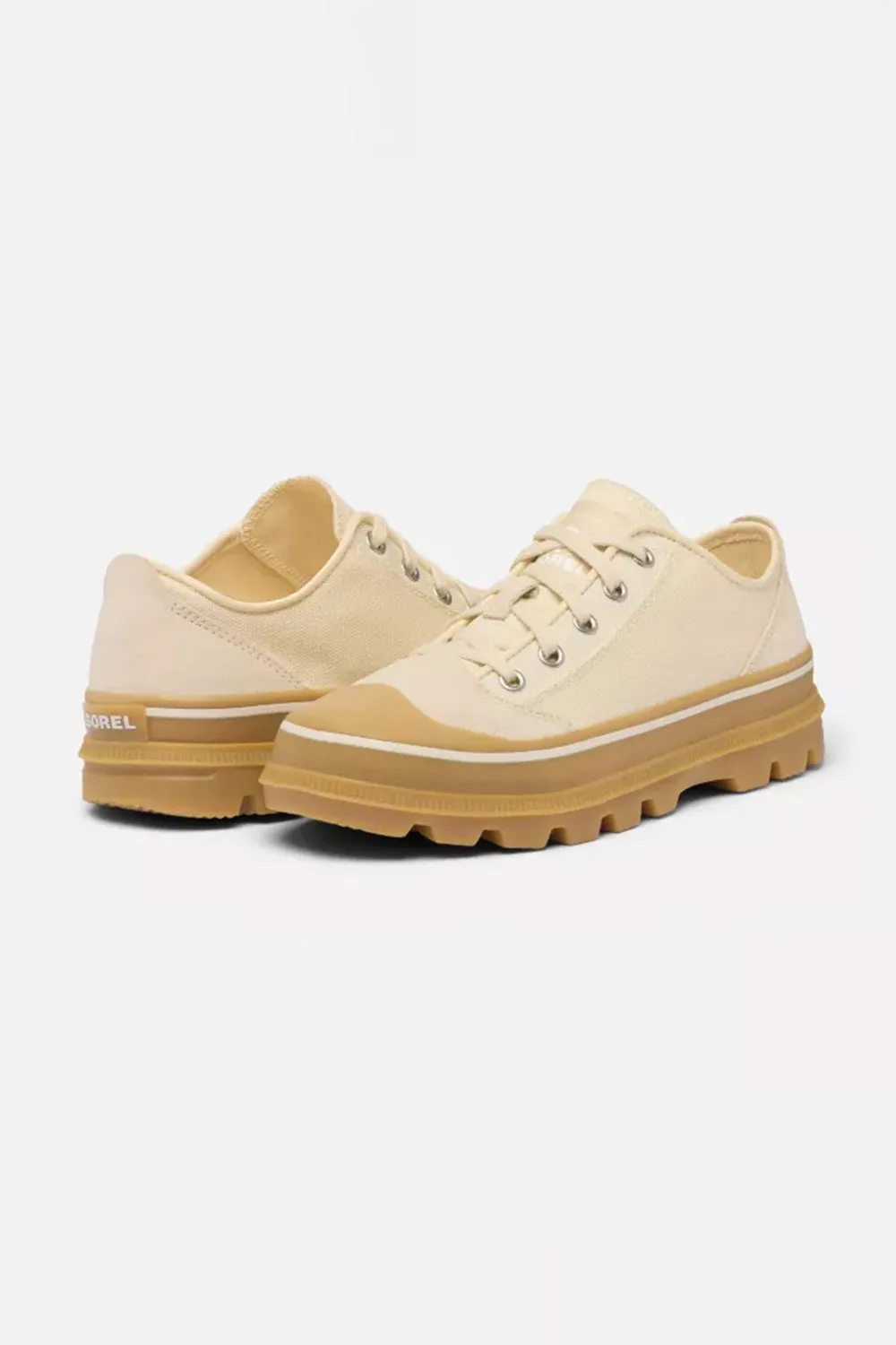 Sorel Scout N About Low Sneakers for Women in Chalk Gum | 2113251-191